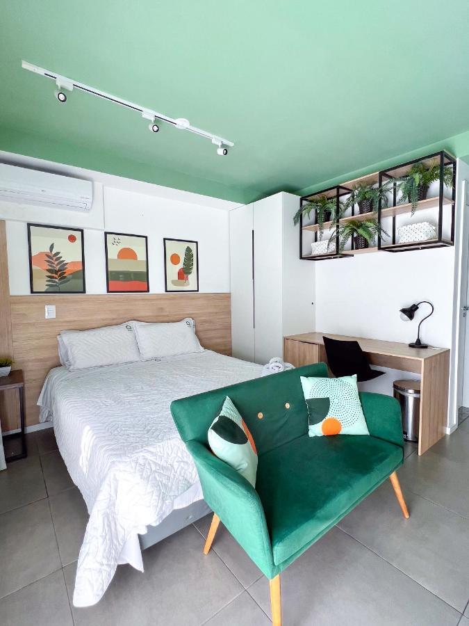 Apartamento Para Renovar As Energias - Cama Queen São Paulo Luaran gambar