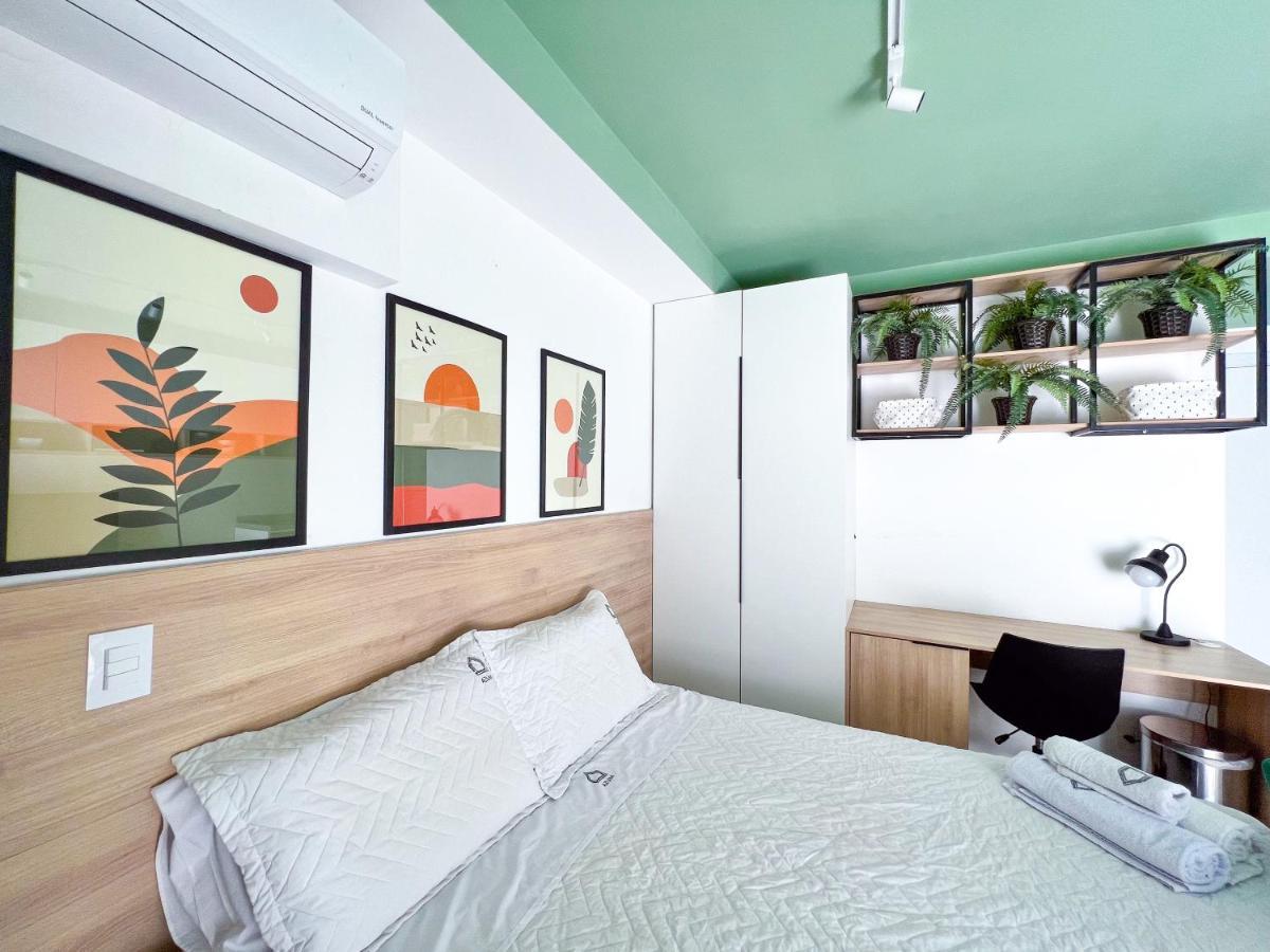 Apartamento Para Renovar As Energias - Cama Queen São Paulo Luaran gambar